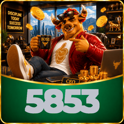 5853